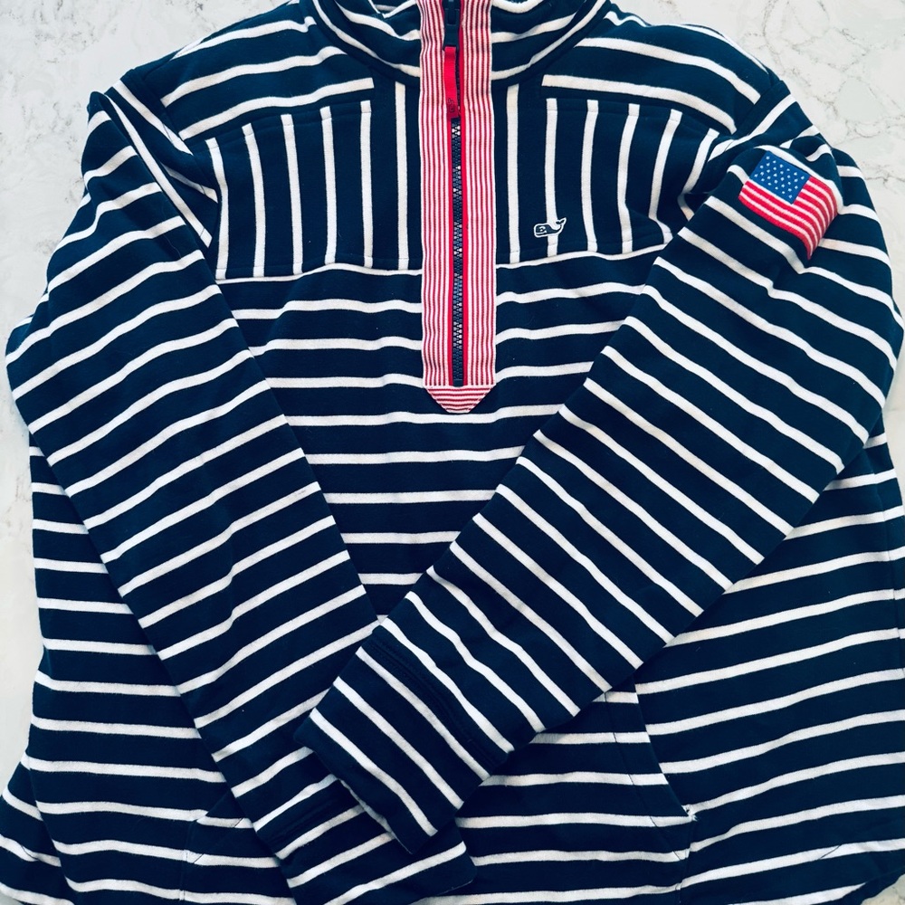 Vineyard Vines Quarter Zip -Size L